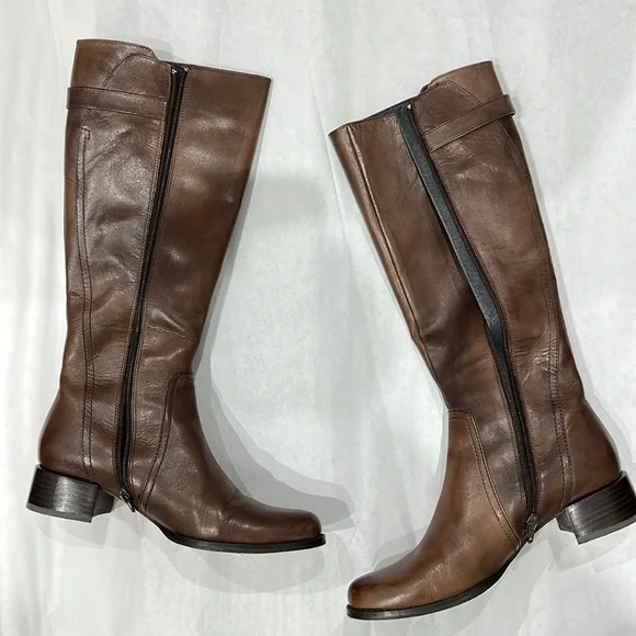 Wittner Calf length Boots in Brown Size 37 - Picture 1 of 7